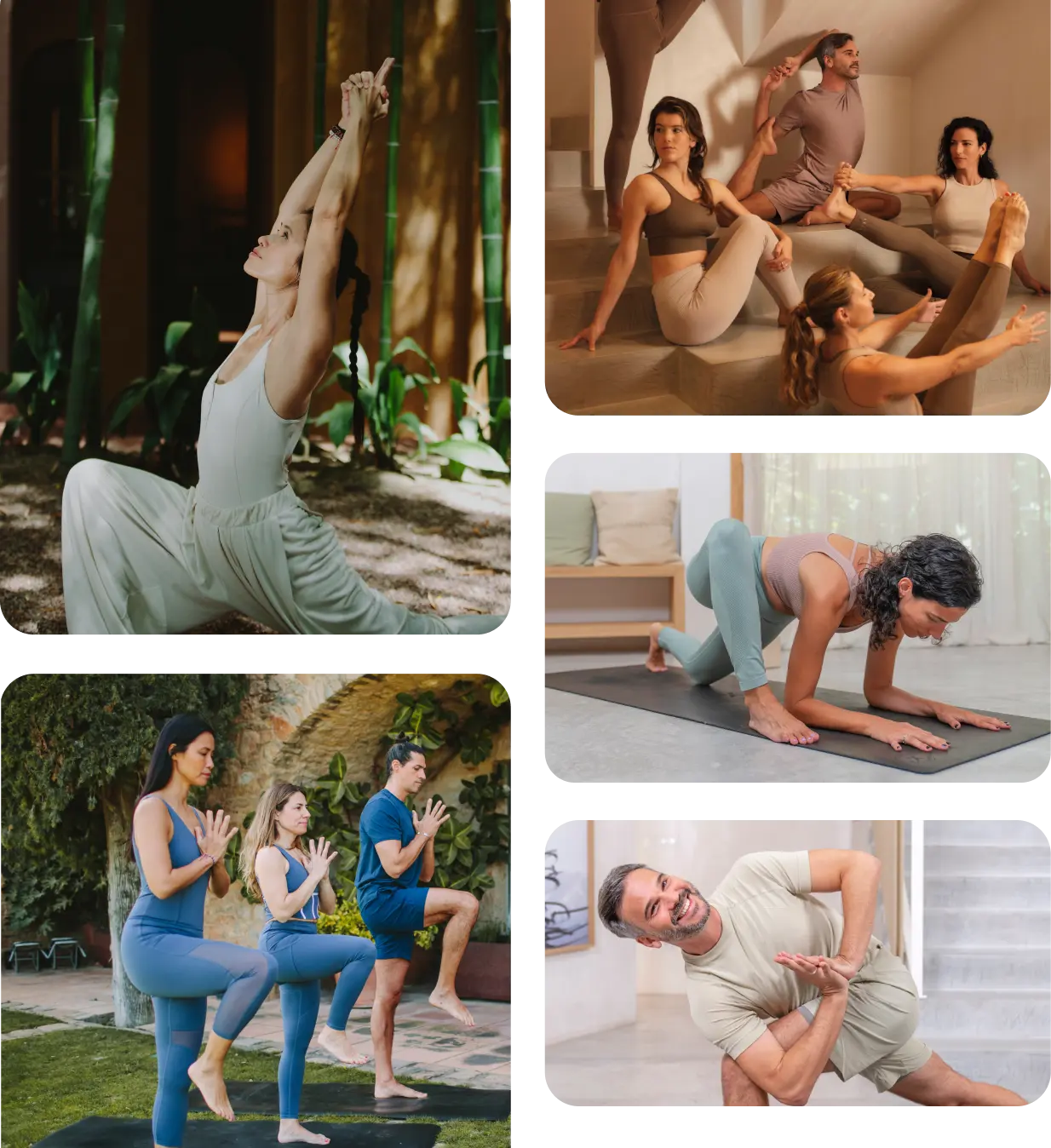 Retos de yoga