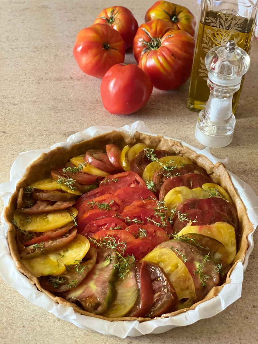 tarta de tomates 