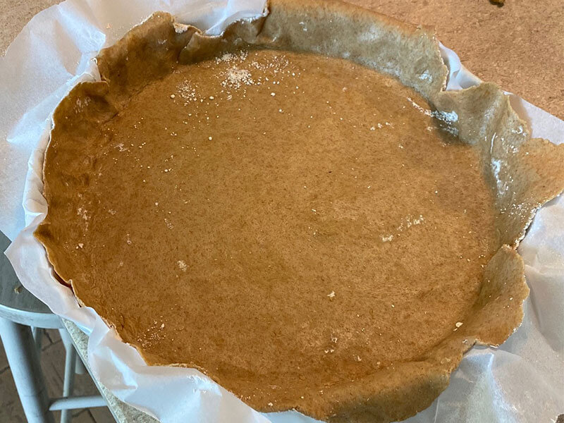 masa quebrada con harina integral
