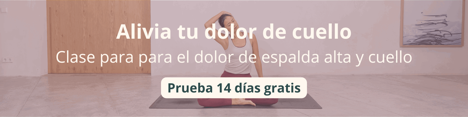 yoga para dolor de cuello