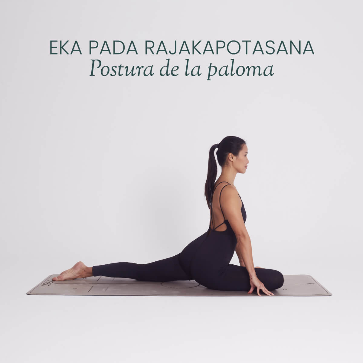 postura de la paloma