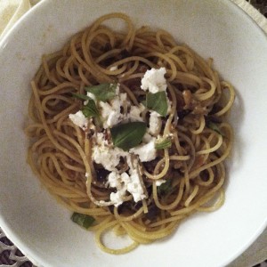 Receta pasta alla norma