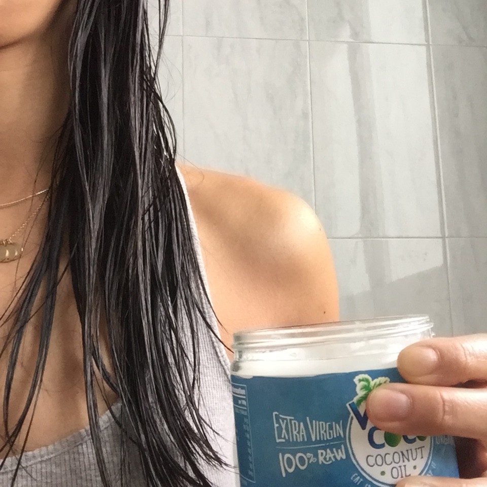 aceite de coco pelo