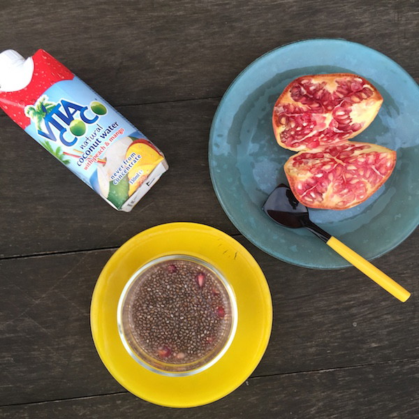 Recetas con agua de coco
